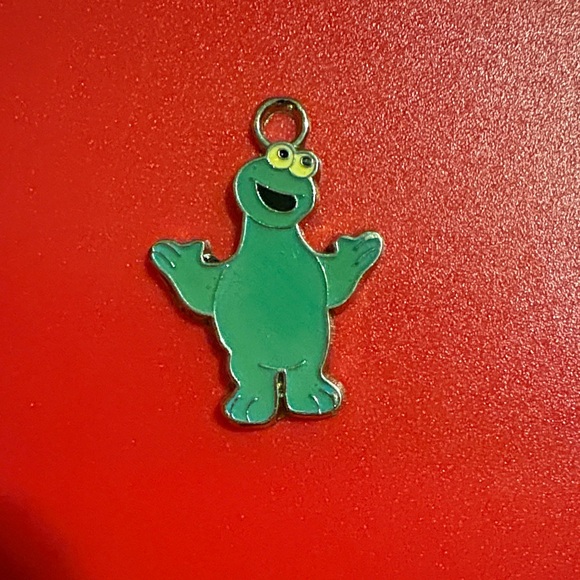 Other - Playful Cookie Monster Character Pendant for Kids